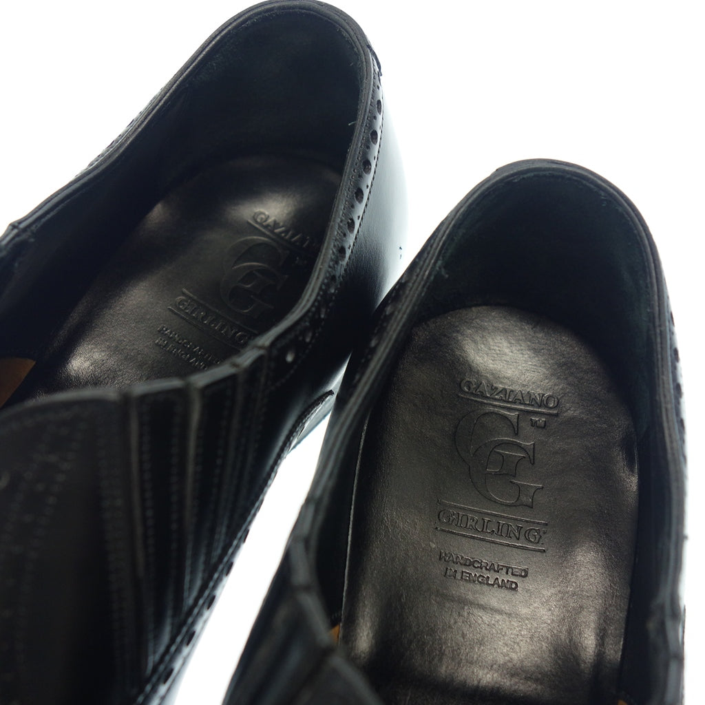 【GAZIANO&GIRLING】ガジアーノガーリング CHELSEAⅡ サイドエラスティック ブラック サイズUK6.5E