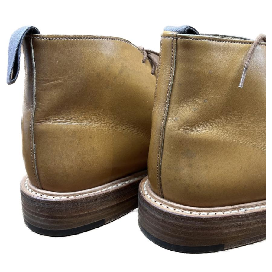 【Tricker’s】トリッカーズ M6406 カーフ オーストリッチ チャッカブーツ UK6