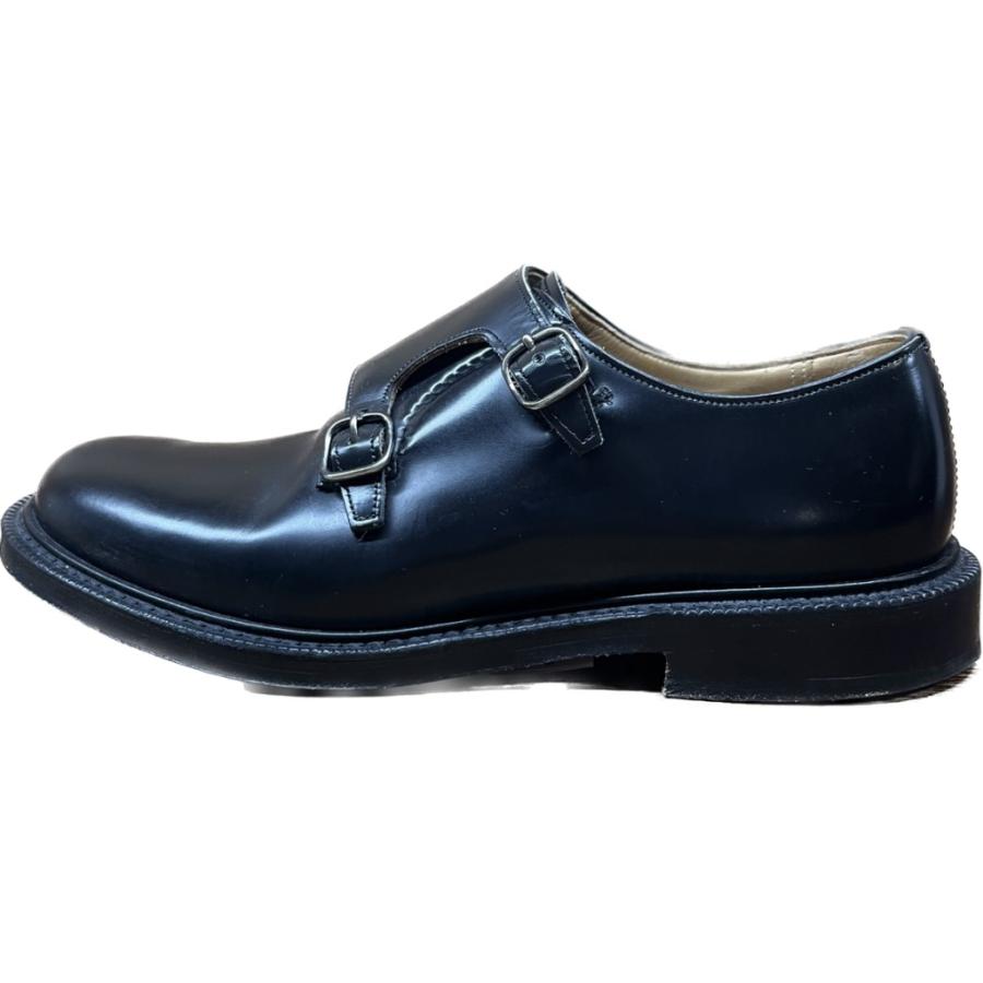 【Church’s】チャーチ LAMBOURN ポリッシュドバインダーカーフ ダブルモンク UK7F