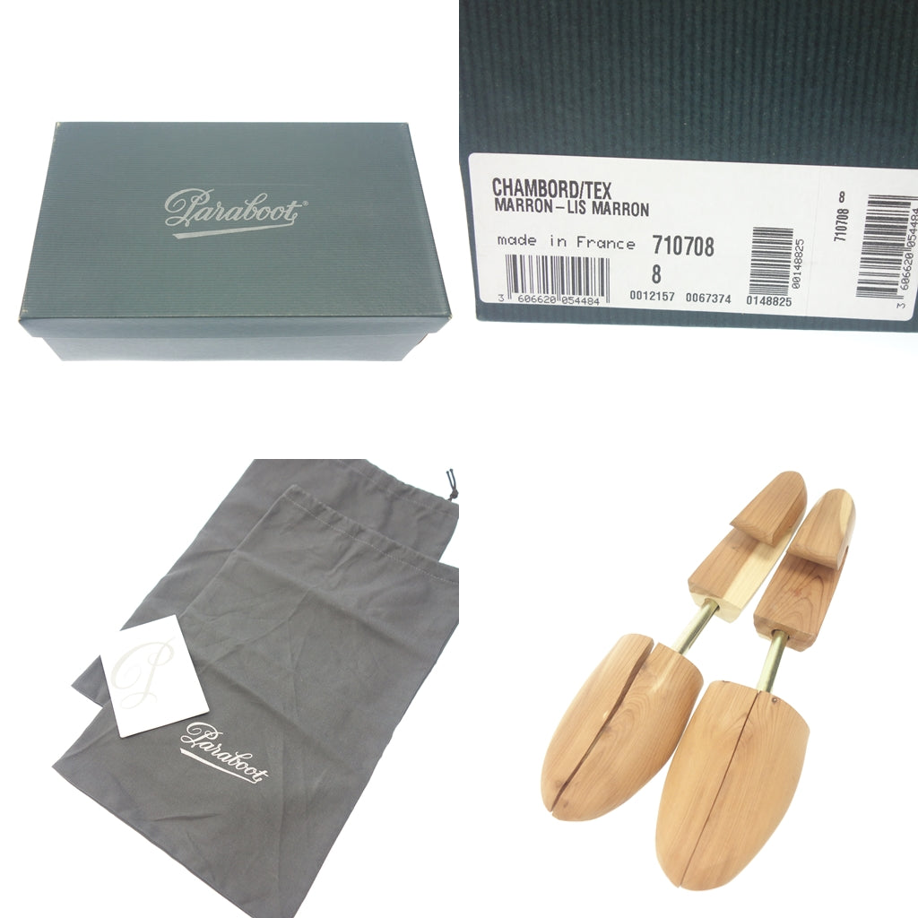 【PARABOOT】パラブーツ シャンボード Uチップ カーフ マロン UK8