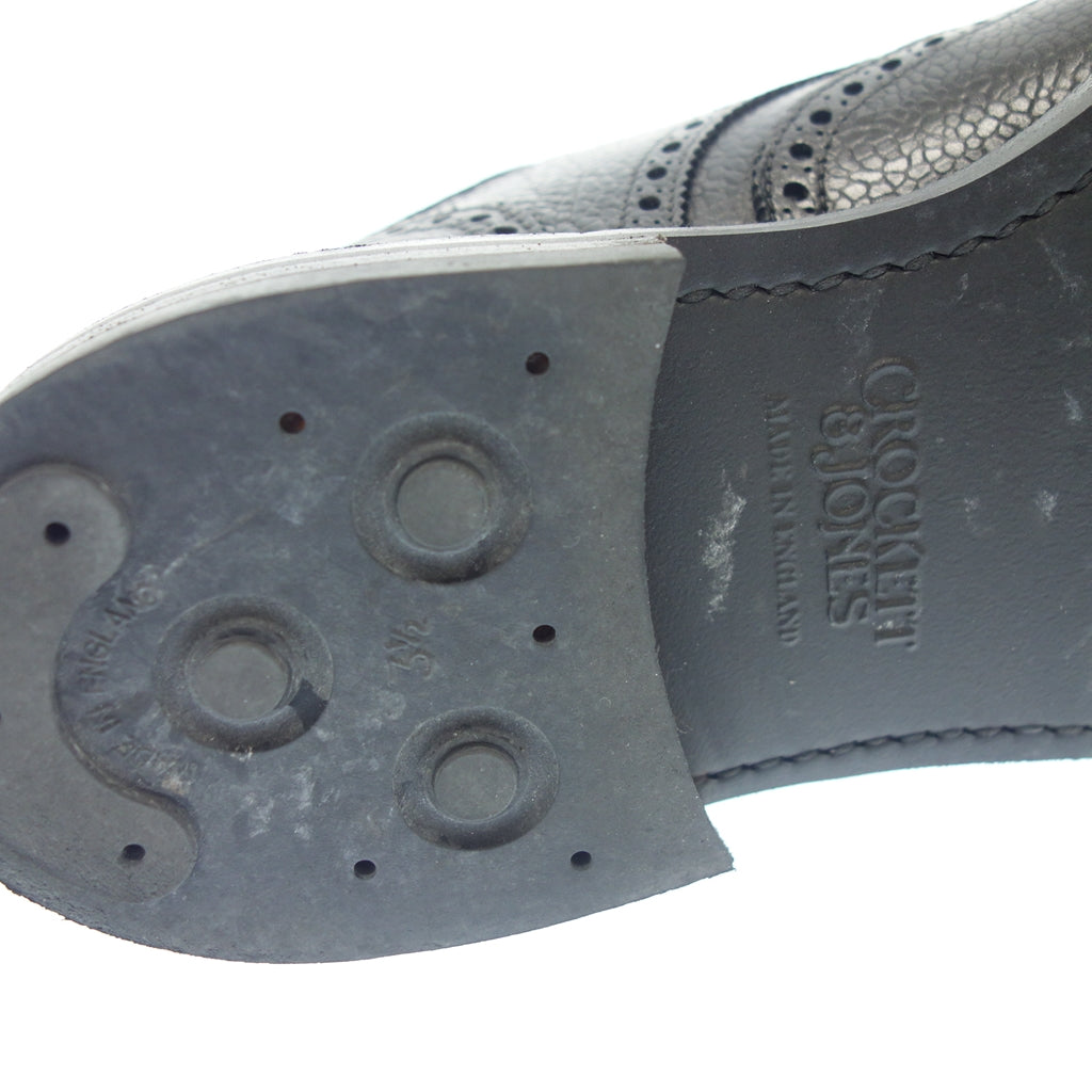 【CROCKETT&JONES】クロケットアンドジョーンズ PEMBROKE2 グレインレザー ウイングチップ UK7E 375
