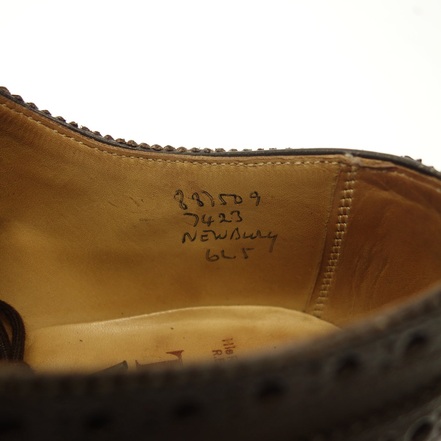 【Tricker’s】トリッカーズ NEWBURY 7423 ウイングチップ ブラウン サイズ UK6.5