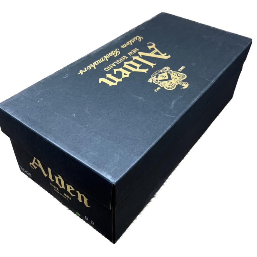 【ALDEN】オールデン 12228 コードバン アンクルブーツ US8D プラザラスト