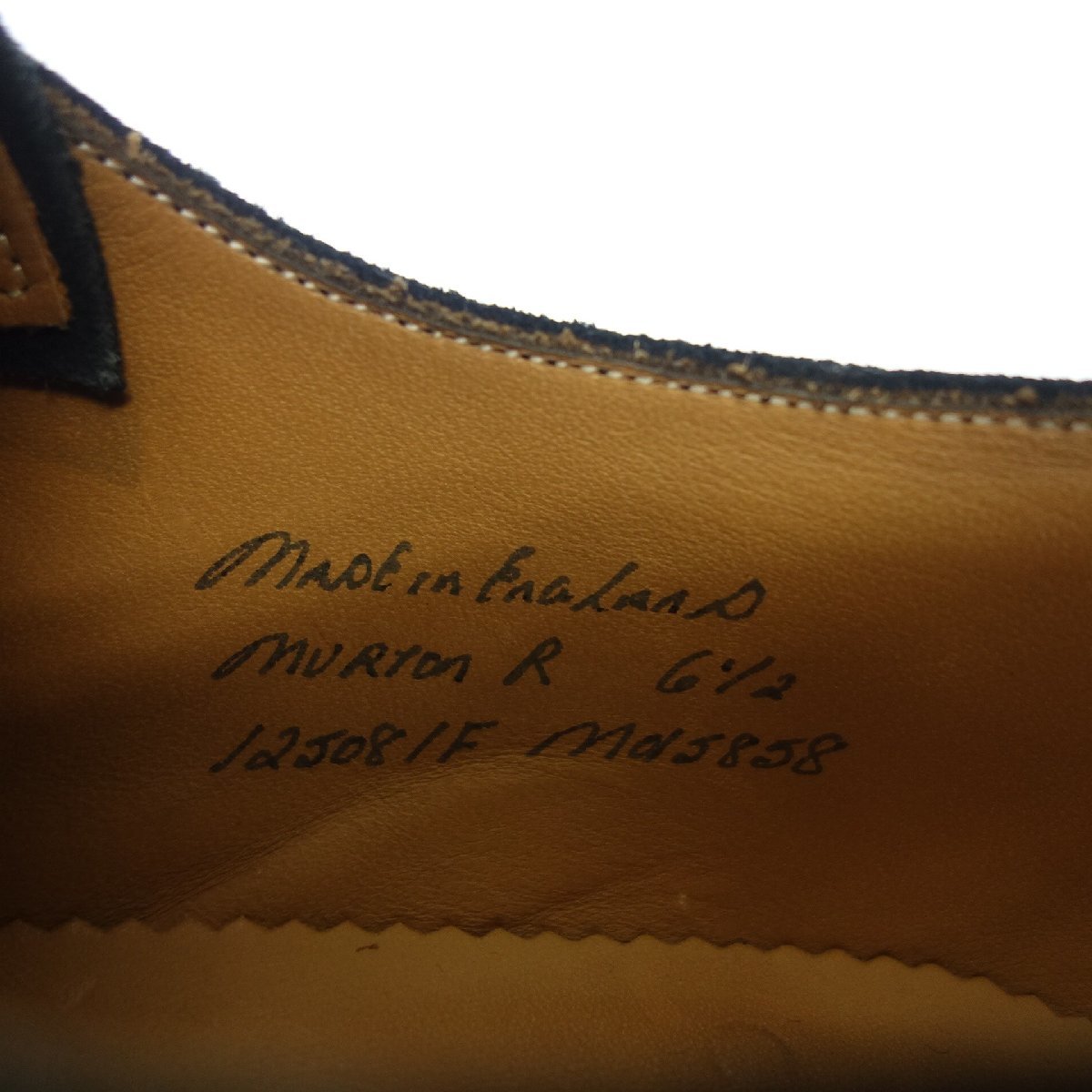 【JOSEPH CHEANEY】ジョセフ チーニー MURTON スエード キャップトゥ UK6.5