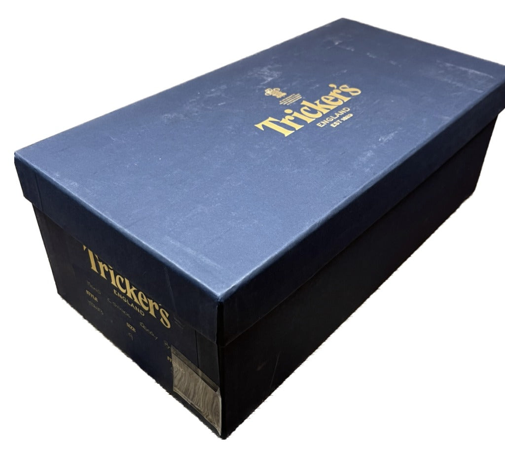 【Tricker’s】トリッカーズ M5633 BOURTON ウイングチップ カーフ マロン サイズ UK9 ラスト