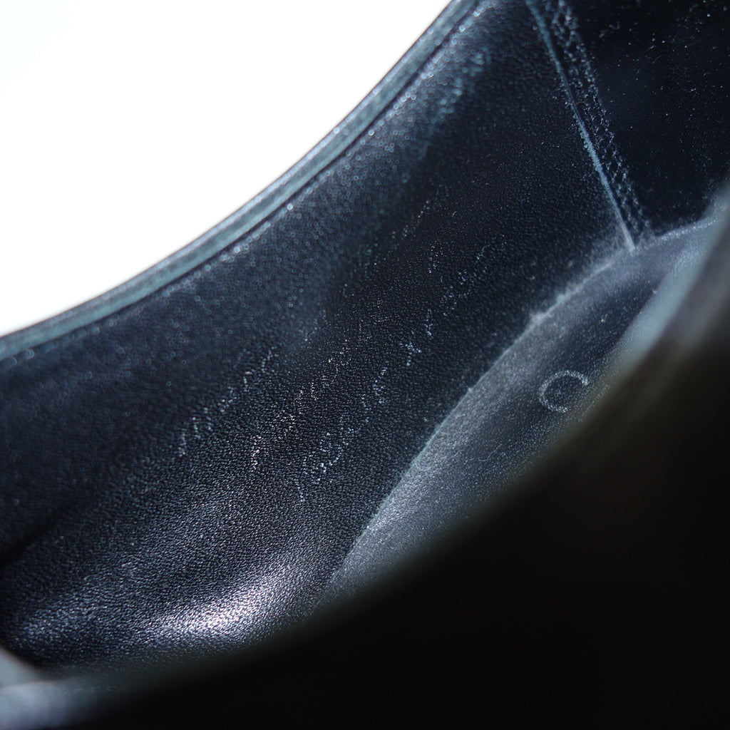 【JOSEPH CHEANEY】ジョセフチーニー ASTWELL パンチドキャップトゥ カーフ ブラック サイズ UK6 ラスト