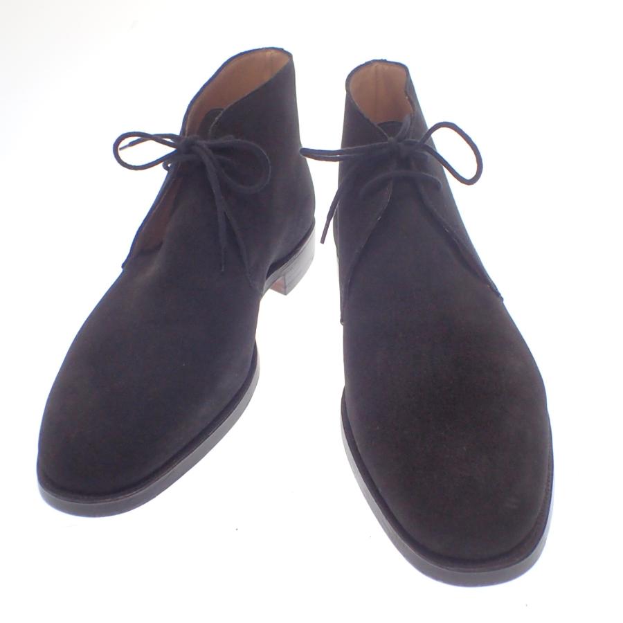 【CROCKETT&JONES】クロケットアンドジョーンズ CHERTSEY3 スエード チャッカブーツ UK8.5E 224