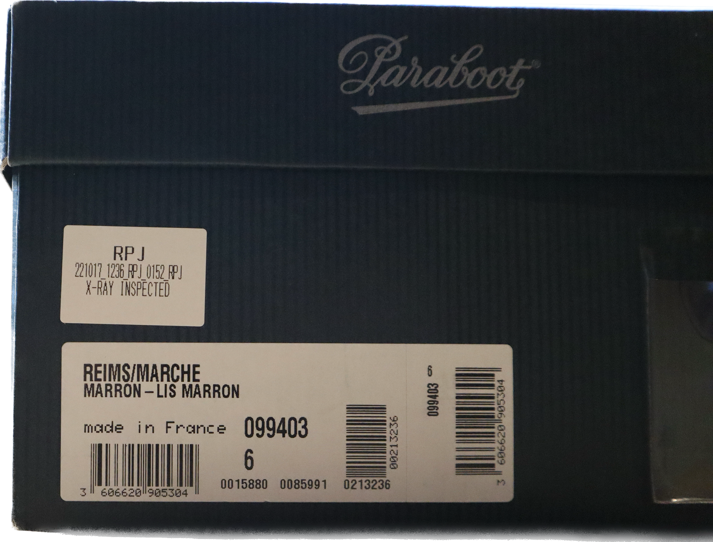 【PARABOOT】パラブーツ ランス ペニーローファー リスレザー マロン サイズ 6 REIMS