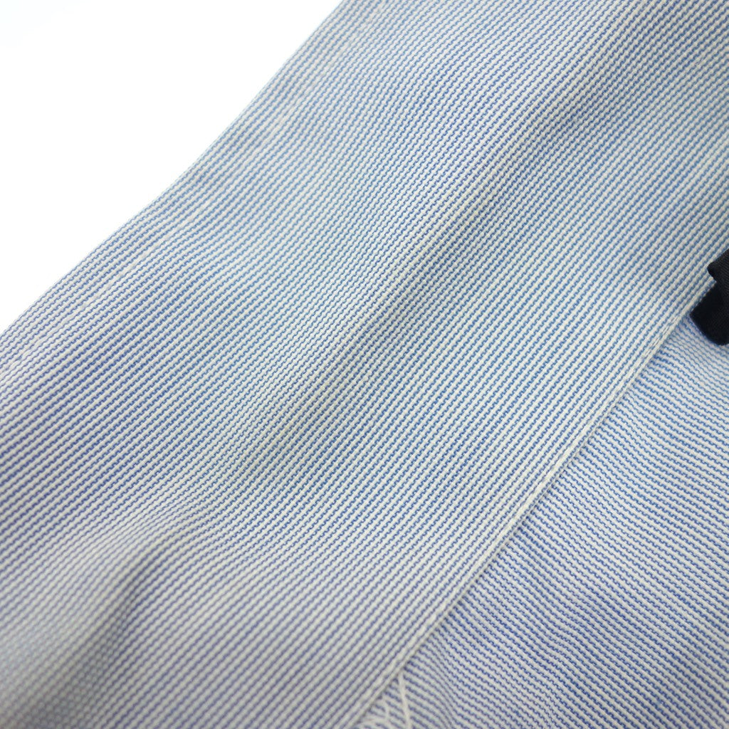 【Vintage】ヴィンテージ ジップアップシャツ 半袖 USA製 YKK ZI ブルー系 XL