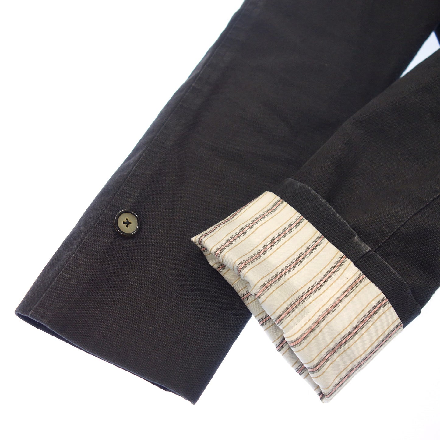 【Maison Martin Margiela】メゾンマルタンマルジェラ コットンオーバーコート ここのえタグ ブラック レディース サイズ 38 Day coat