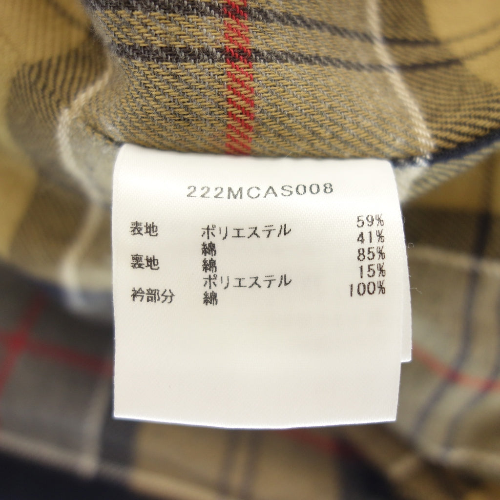 【Barbour】バブアー BIG BEDAILE ノンオイルドジャケット ブラック サイズ 48