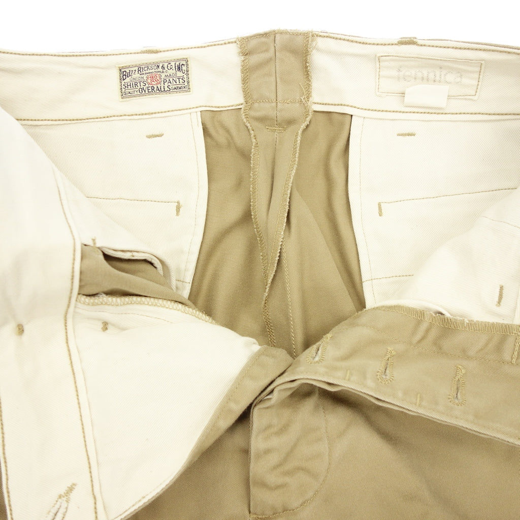 【BUZZ RICKSON'S×fennica】バズリクソンズ フェニカ別注 1941 USARMYチノ メンズ ベージュ サイズ30