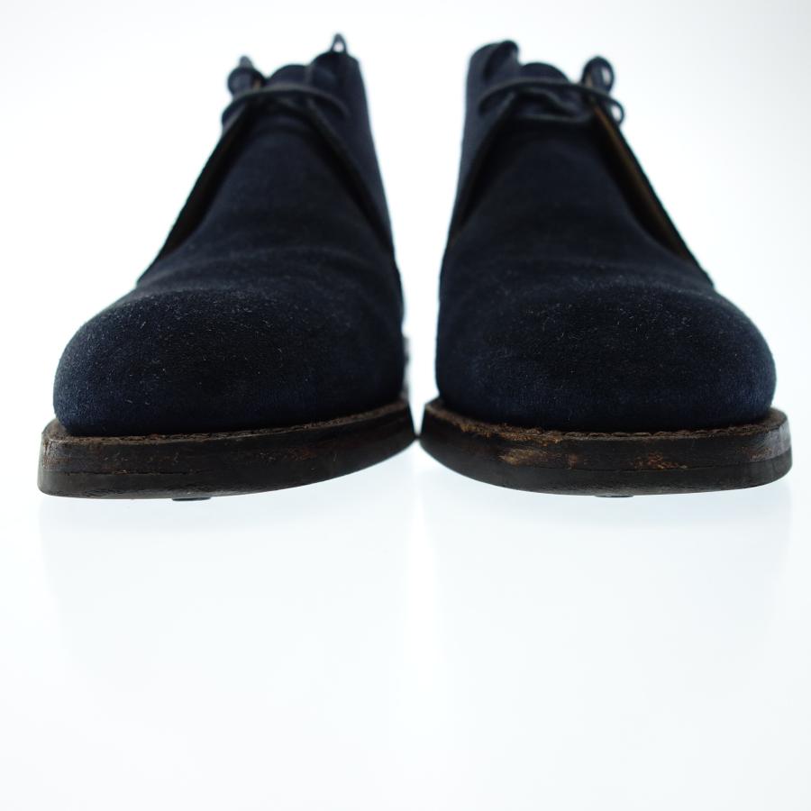 【CROCKETT&JONES】クロケットアンドジョーンズ CHERTSEY3 スエード チャッカブーツ UK6.5E 224