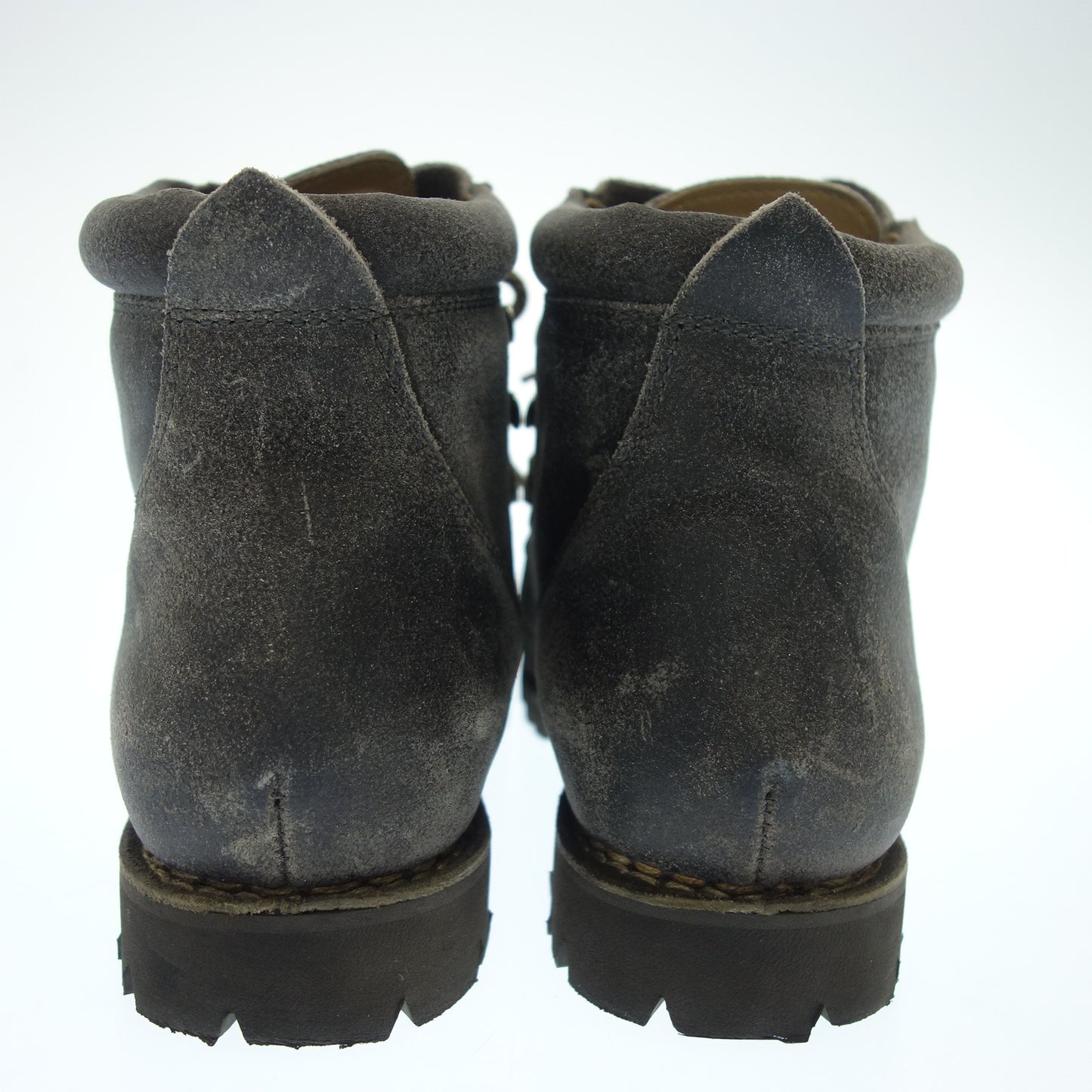 【PARABOOT】パラブーツ AVORIAZ トレッキングブーツ ワックスレザー グレー サイズ UL8 ラスト