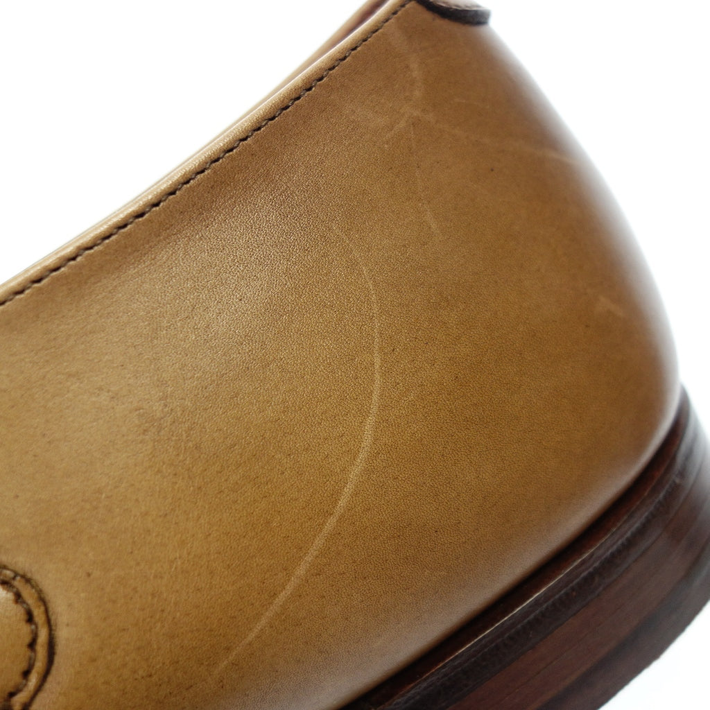 【CROCKETT&JONES】クロケット&ジョーンズ シングルモンクストラップ PULLMAN 5895 ライトブラウン サイズ7D