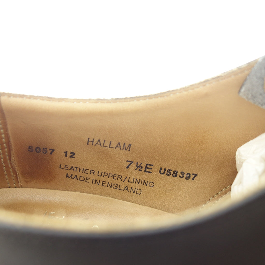 【CROCKETT&JONES】クロケット&ジョーンズ HALLAM ストレートチップ UK7.5E