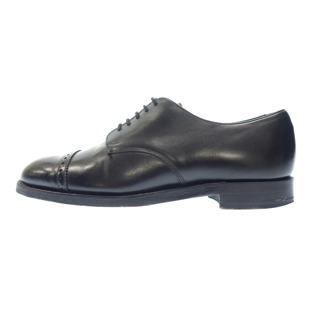 【JOSEPH CHEANEY】ジョセフチーニー ASTWELL パンチドキャップトゥ カーフ ブラック サイズ UK6 ラスト