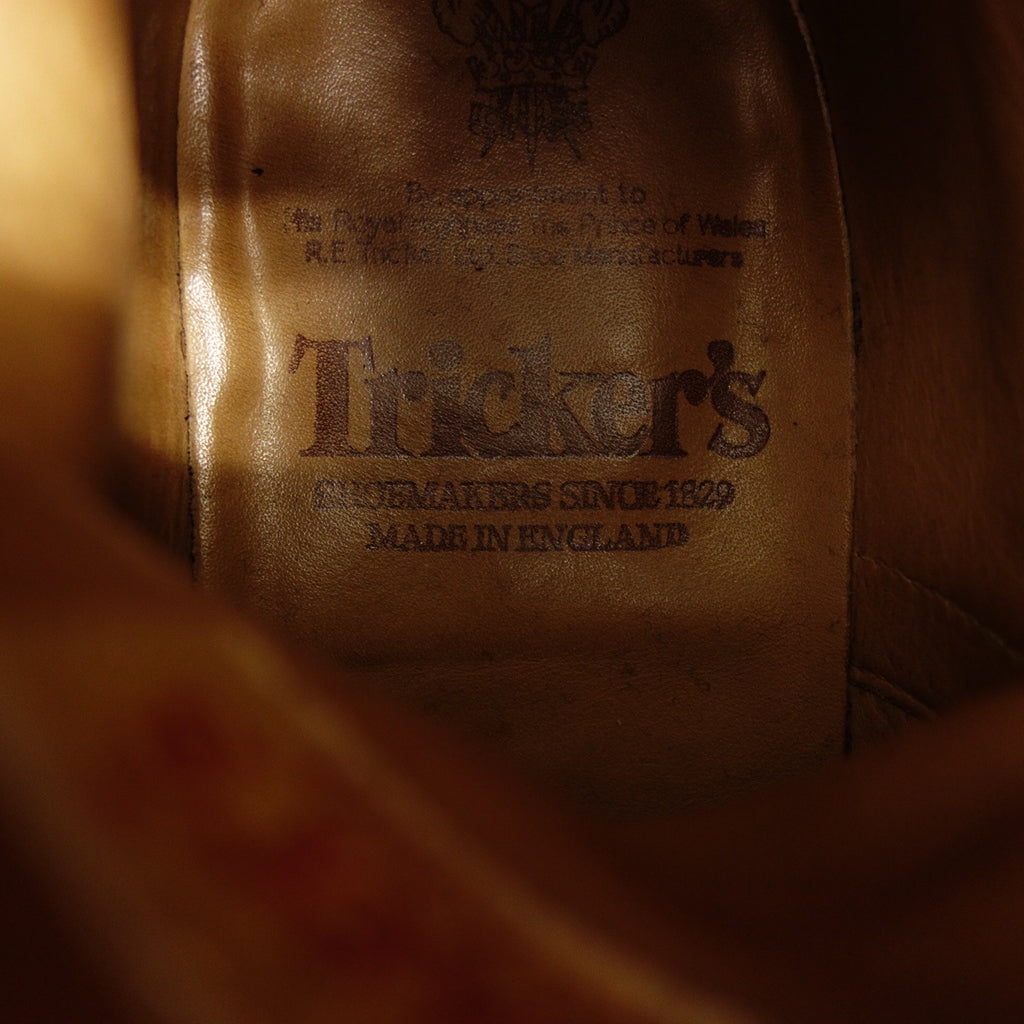 【Tricker’s】トリッカーズ STOW カントリーブーツ カーフ ブラウン サイズ UK7.5