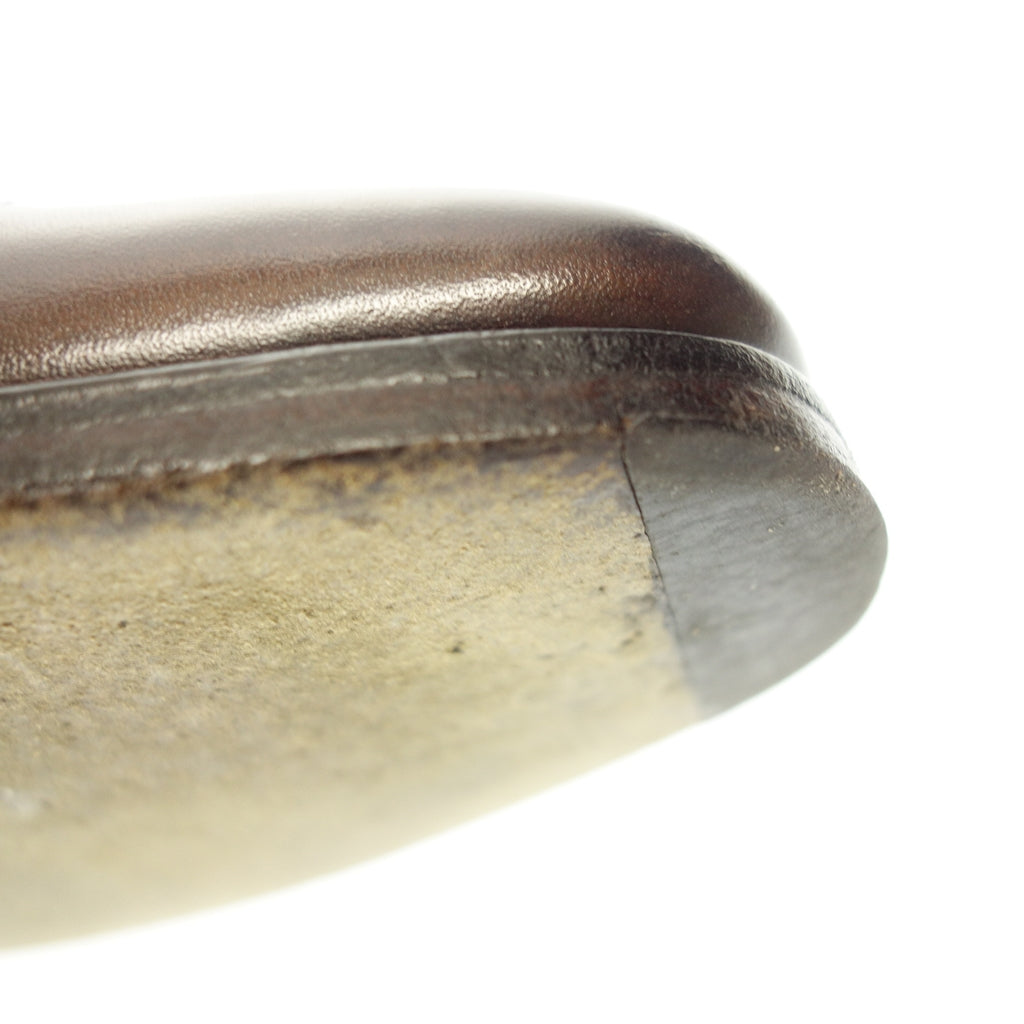 【EDWARD GREEN】エドワードグリーン BERKELEY パンチドキャップトゥ カーフ ダークブラウン サイズ UK5.5E 888ラスト