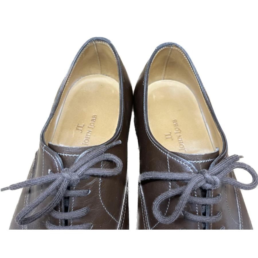 【JOHN LOBB】ジョンロブ CITY ストレートチップ カーフ ブラウン サイズ UK5.5EE 8695ラスト
