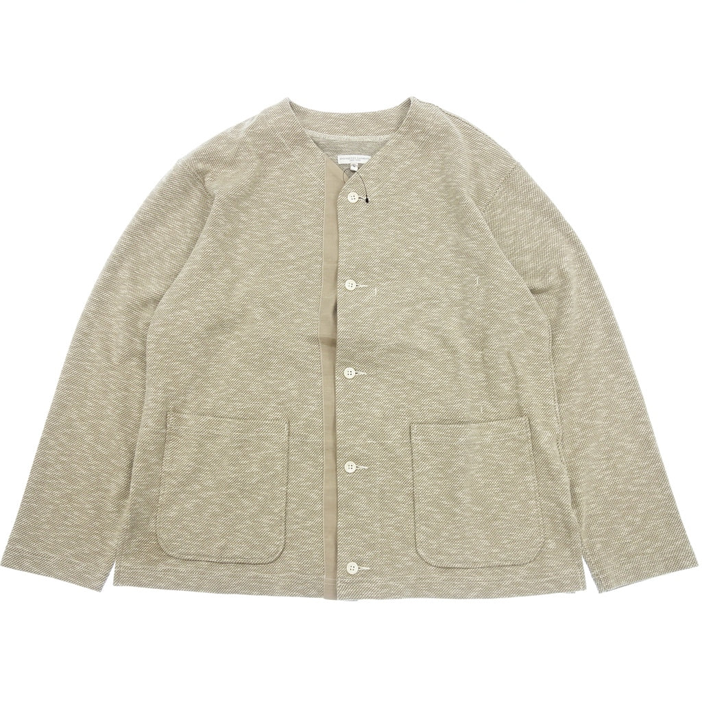 【Engineered Garments】エンジニアードガーメンツ 杢ニットカーディガン コットン×ポリエステル ベージュ サイズS