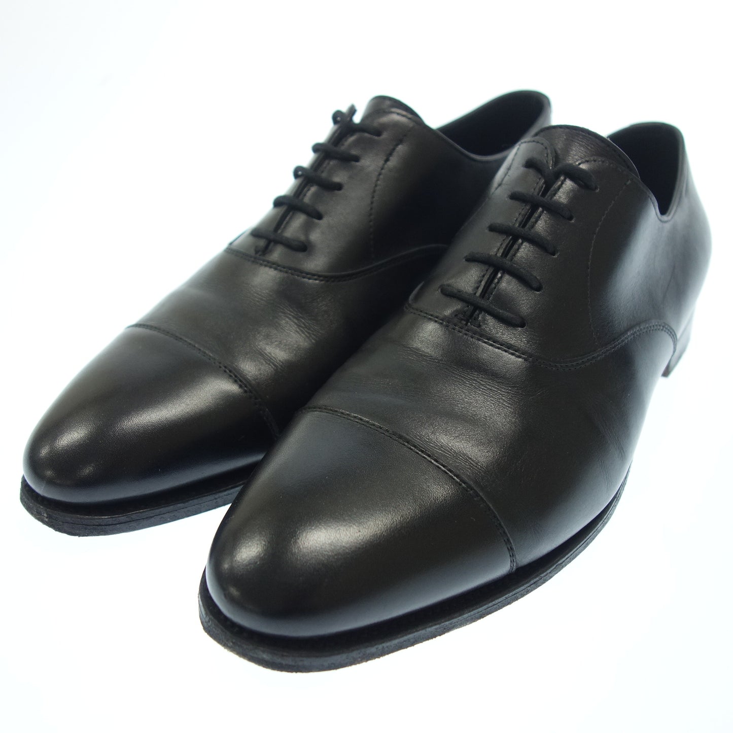 【JOHN LOBB】ジョンロブ リジェクト品 CITYⅡ ストレートチップ カーフ ブラック サイズ UK7.5EE 7000ラスト