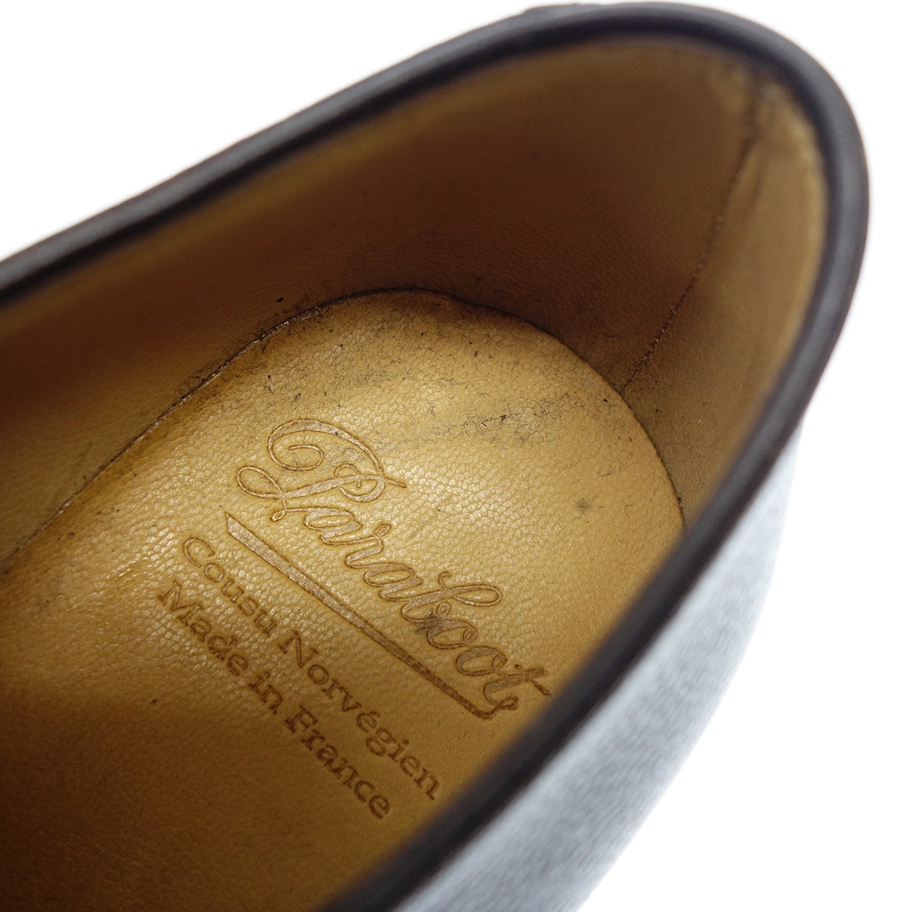 【Paraboot】パラブーツ ARLES プレーントゥ グレインレザー ブラウン サイズ UK8.5 ラスト