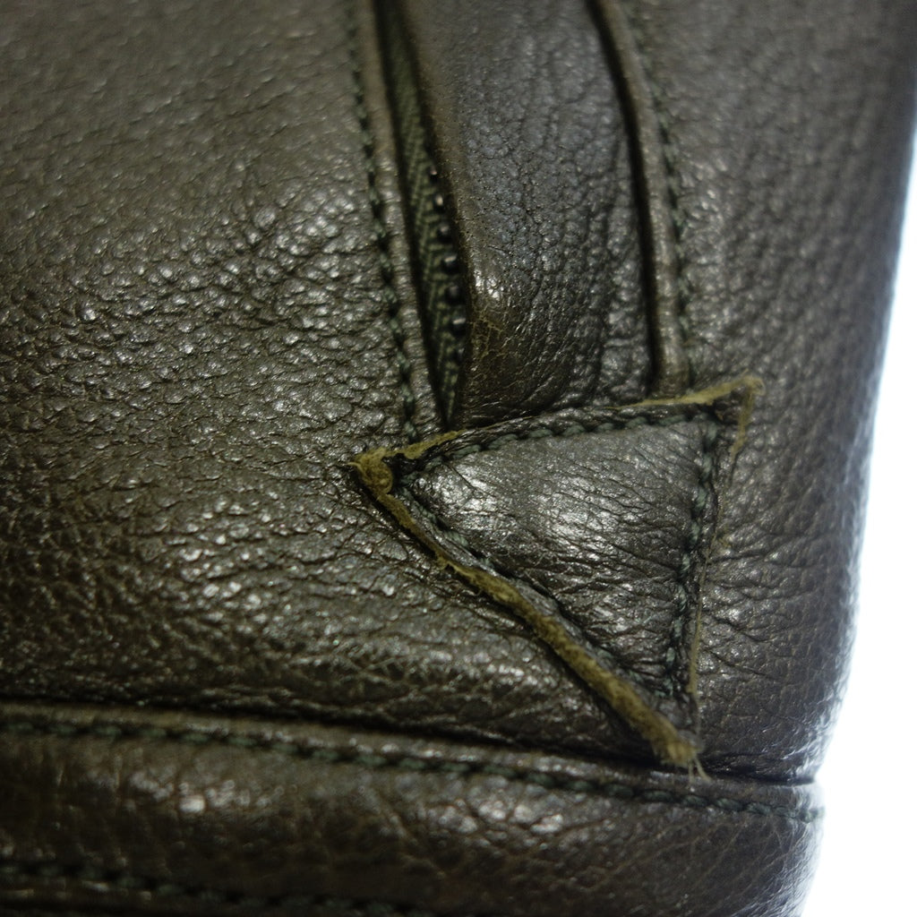 【SERAPHIN】セラファン ディアスキンブルゾン ”希少モデル” フライトジャケット オリーブ サイズ 48 DEER SKIN BLOUSON