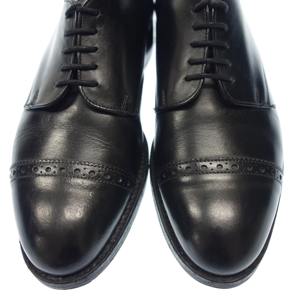 【JOSEPH CHEANEY】ジョセフチーニー ASTWELL パンチドキャップトゥ カーフ ブラック サイズ UK6 ラスト