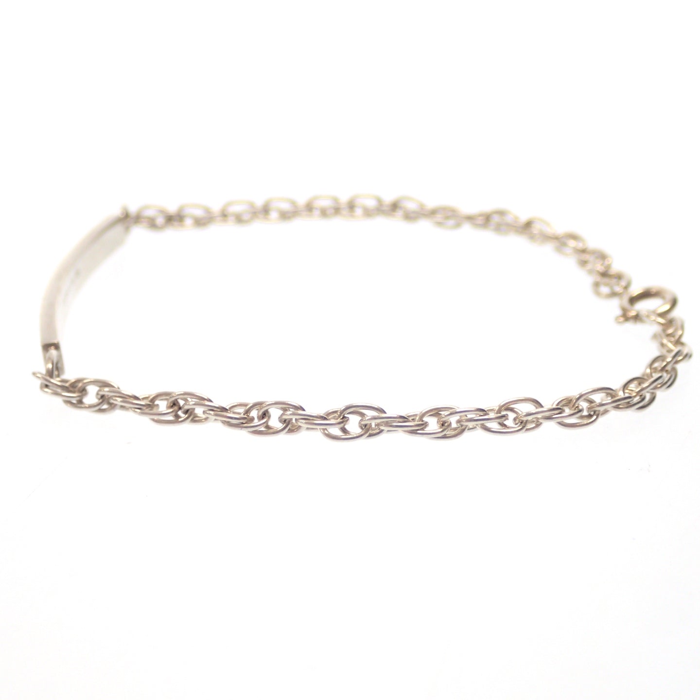 【Tiffany&Co.】ティファニー ID チェーン ブレスレット シルバー SV925