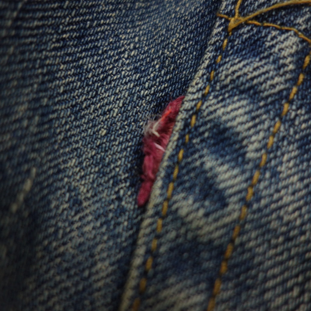 【WAREHOUSE & CO.】ウェアハウス Lot1101 セコハン ストレートデニム インディゴ サイズ W31 2ND-HAND