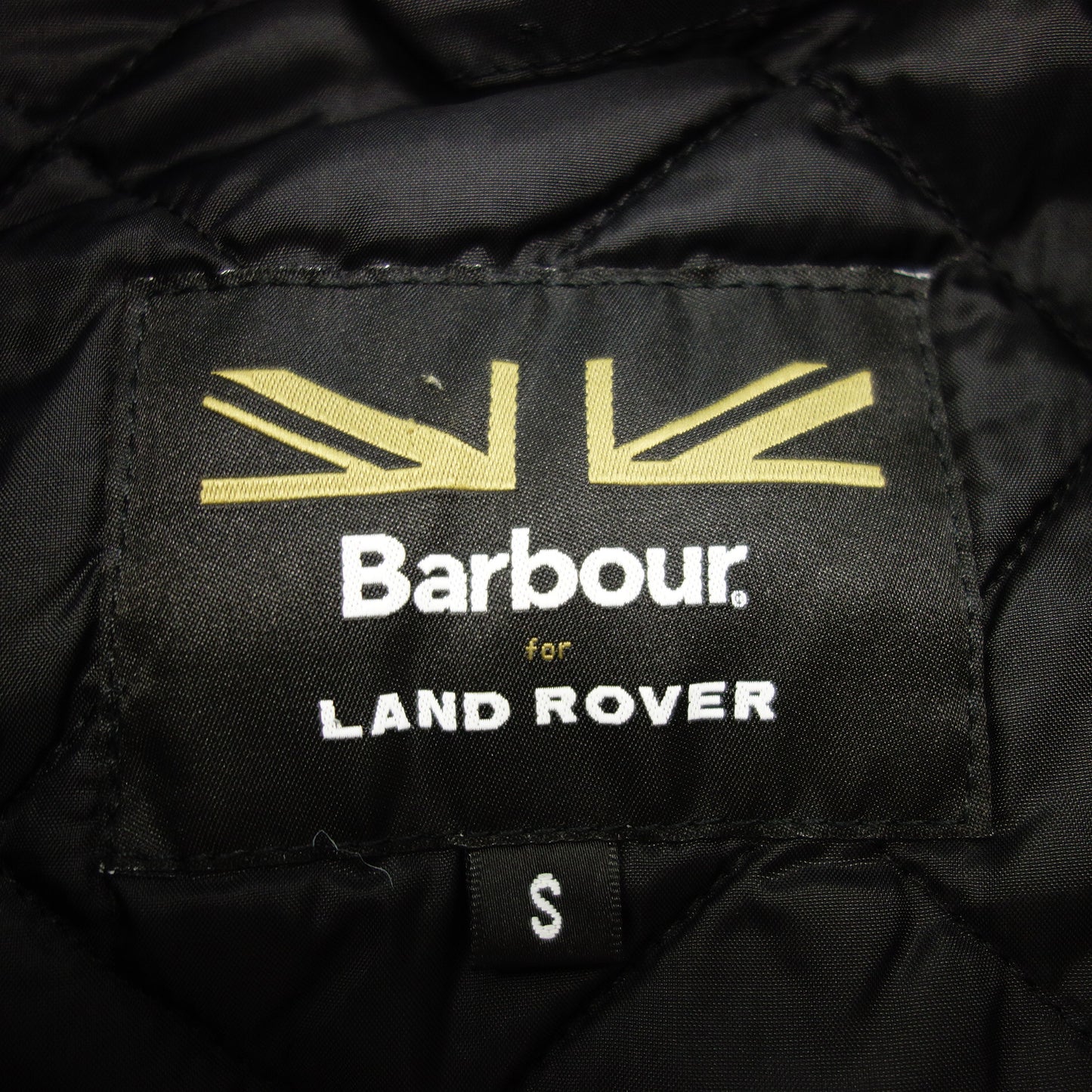 【BARBOUR × LAND ROVER】 バブアー×ランドローバー ビデイル オイルドジャケット ブラック サイズ S
