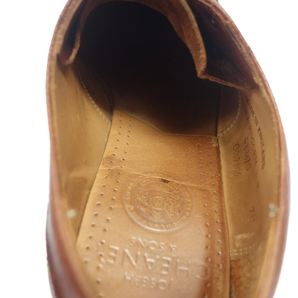 【JOSEPH CHEANEY】ジョセフチーニー CAIRNGORM Ⅱ ダービーシューズ グレインレザー ブラウン サイズ UK7.5G