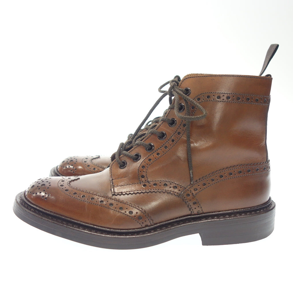 【Tricker’s】トリッカーズ STOW カントリーブーツ カーフ ブラウン UK6