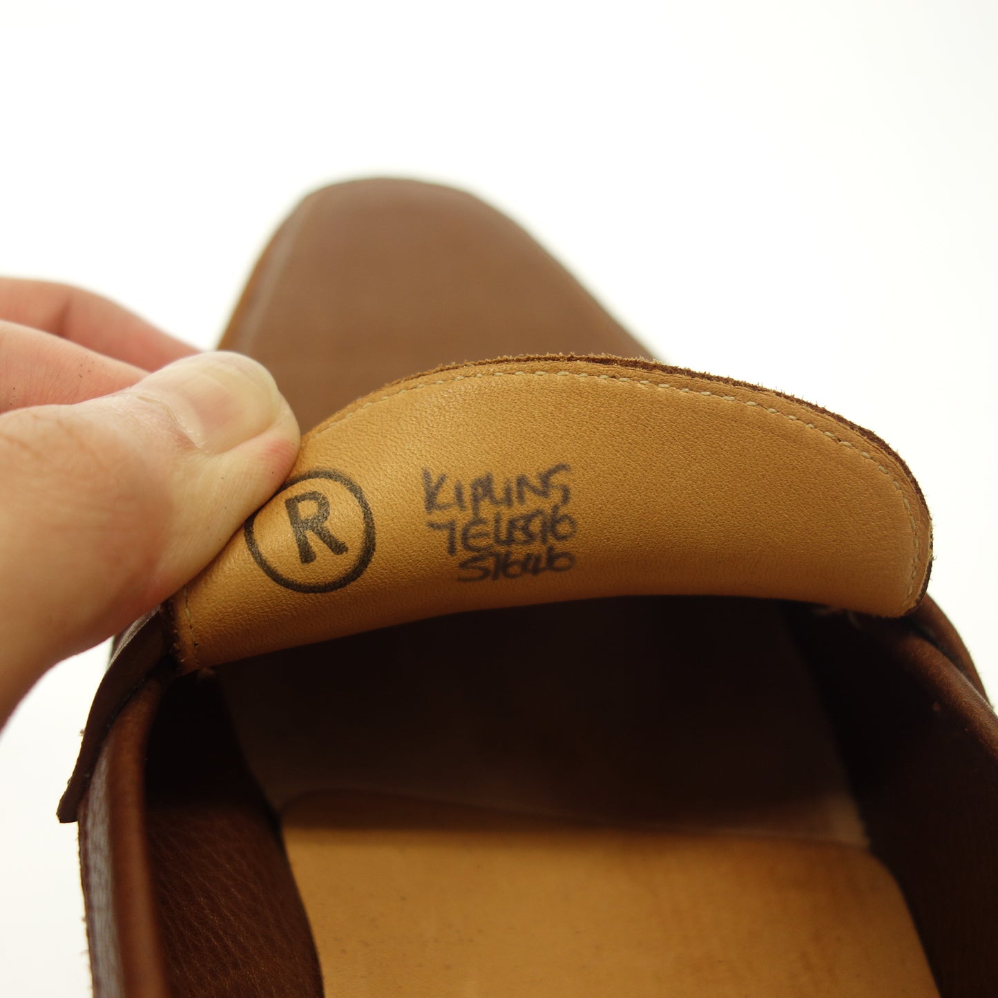 【JOHN LOBB】ジョンロブ リジェクト品 KIPLING ローファー スエード×シボレザー ブラウン サイズ UK7E 4596ラスト