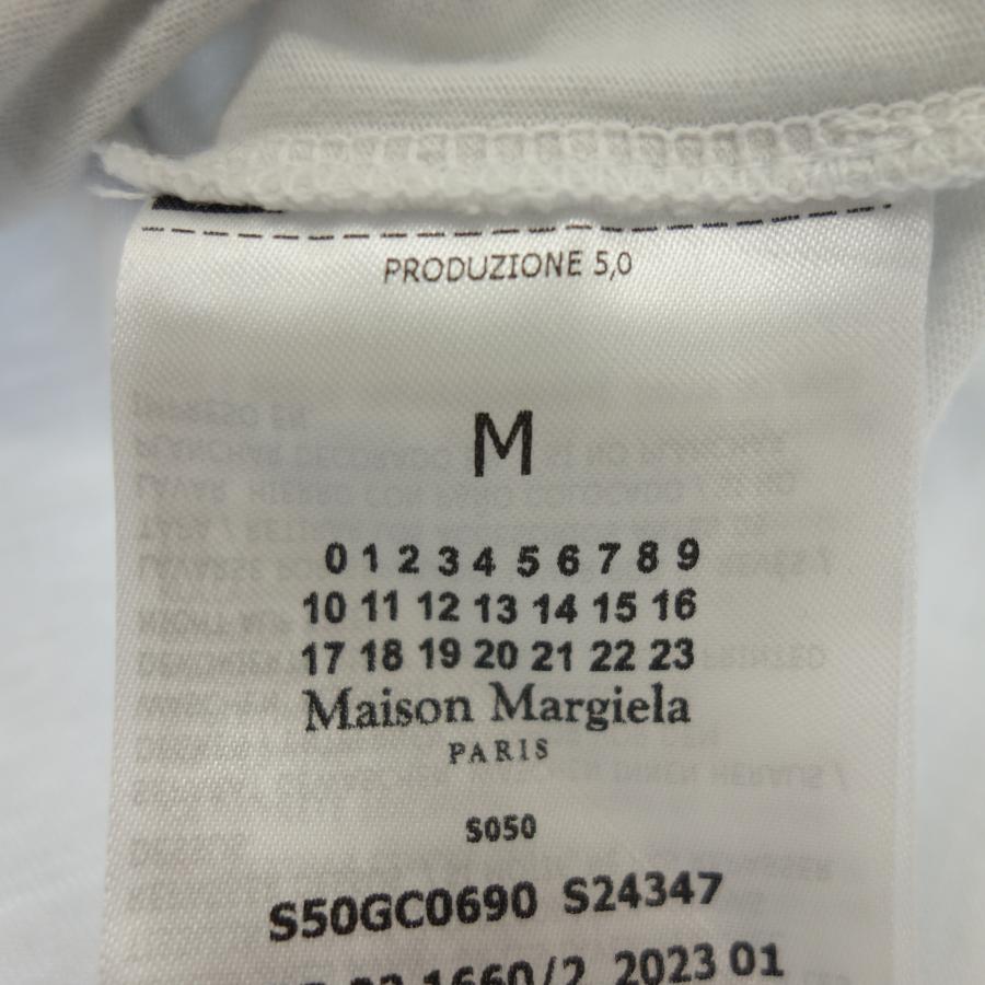 【Maison Margiela】メゾンマルジェラ COTTON T-SHIRT S50GC0690 メンズ ホワイト サイズ M