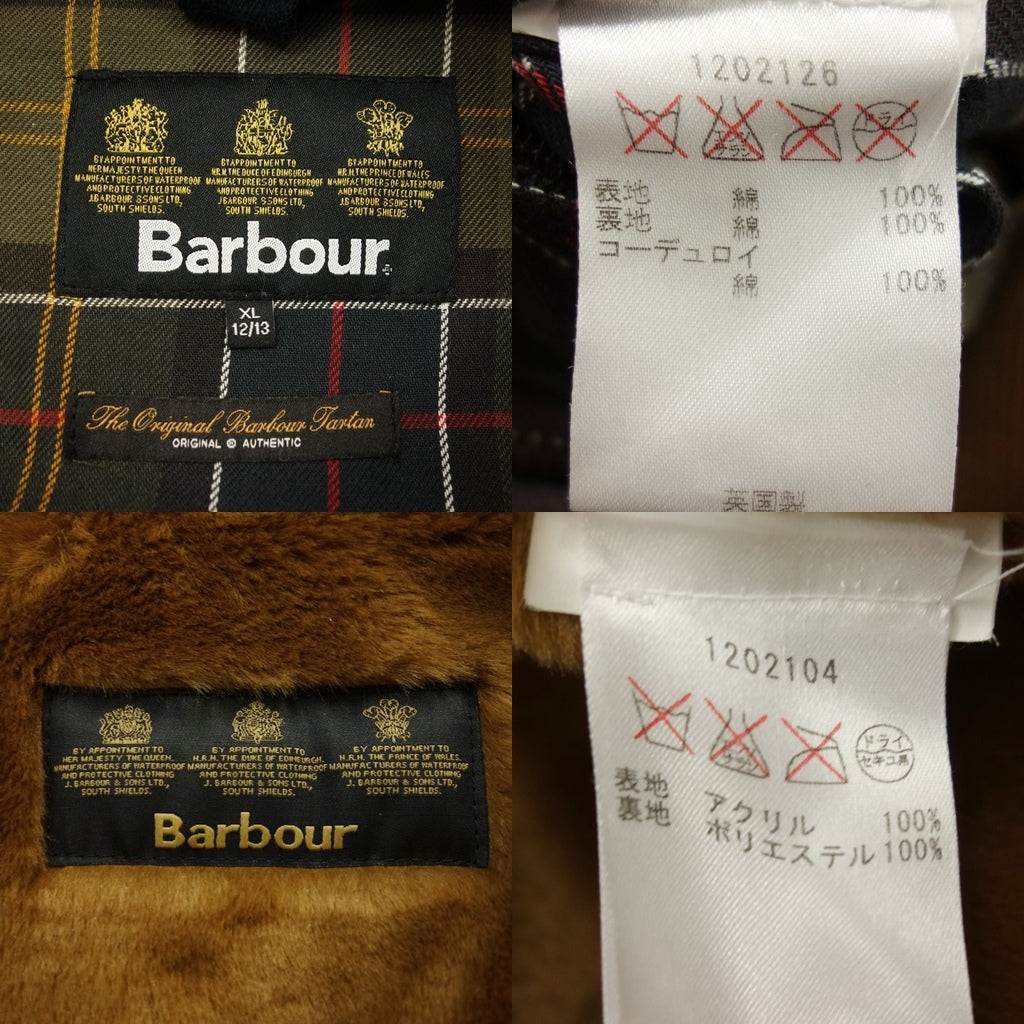 【Barbour】バブアー Bedale Kids size 純正ライナー付属 オリーブ サイズXL(レディース M程度)