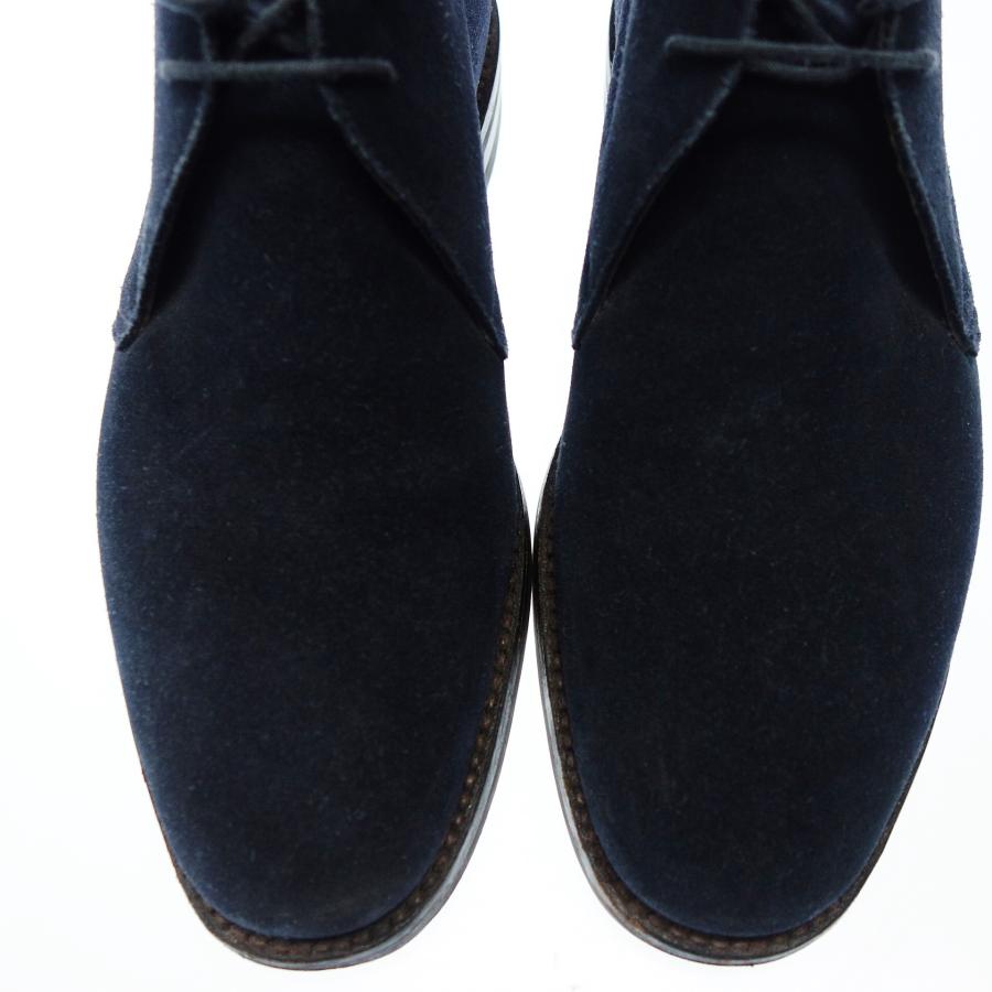 【CROCKETT&JONES】クロケットアンドジョーンズ CHERTSEY3 スエード チャッカブーツ UK6.5E 224