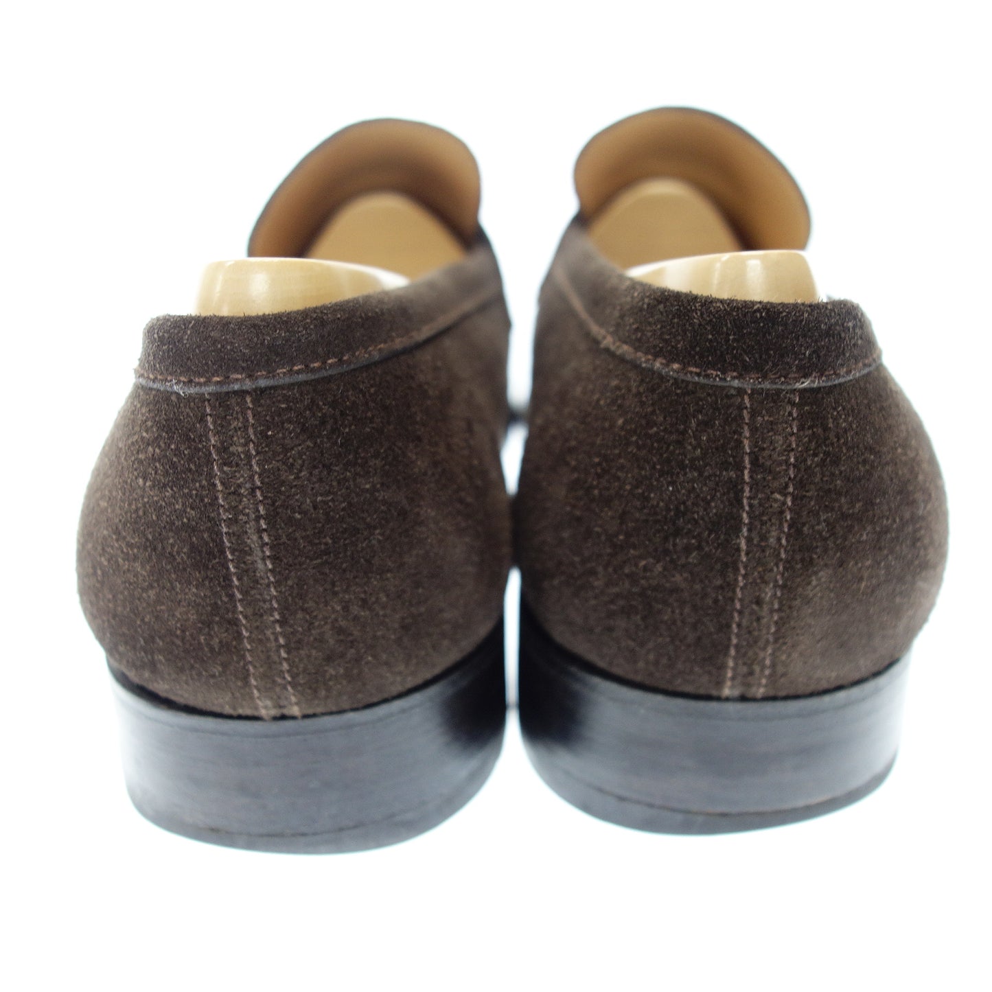 【J.M.WESTON】ジェイエムウエストン 180 シグネチャーローファー スエード ブラウン サイズ 7.5C