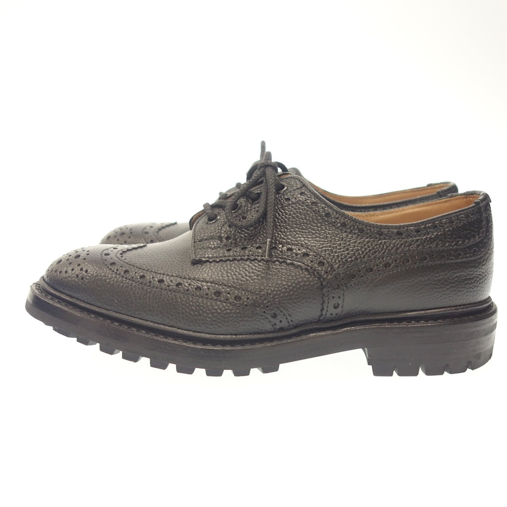 【Tricker’s】トリッカーズ イルクリー 3087 フルブローグ グレインレザー ブラック UK7 ILKLEY