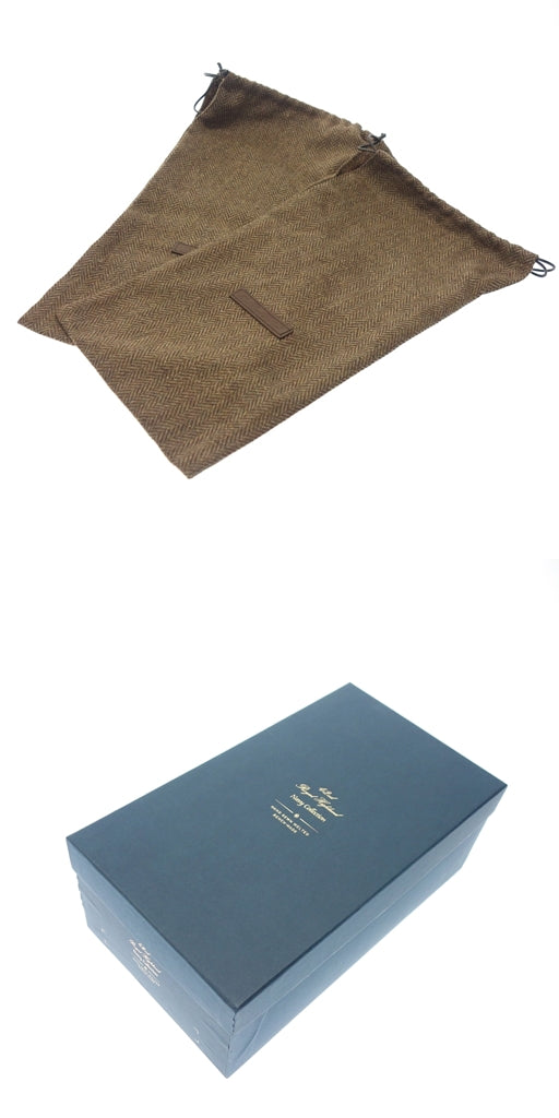 【42ND ROYAL HIGHLAND】42NDロイヤルハイランド コードバン プレーントゥ ブラウン サイズUK5.5