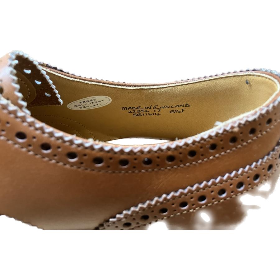 【GRENSON】グレンソン BATH カーフ フルブローグ UK8.5F