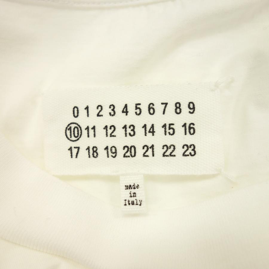 【Maison Margiela】メゾンマルジェラ 2020ss カレンダー ロゴ Tシャツ ホワイト 48