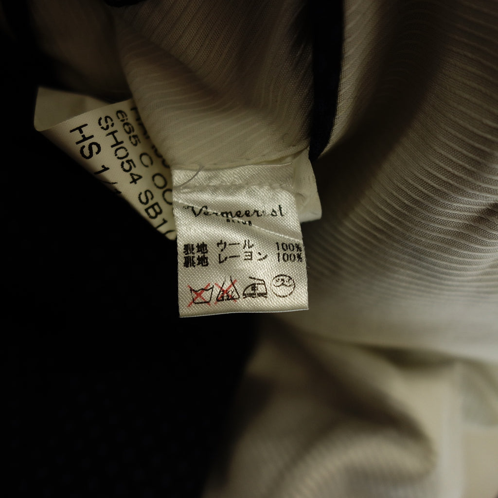 【Spencer Hart×Vermeerist BEAMS】フェルメリストビームス スペンサーハート製 BESPOKE 1Bジャケット メンズ ネイビー サイズS
