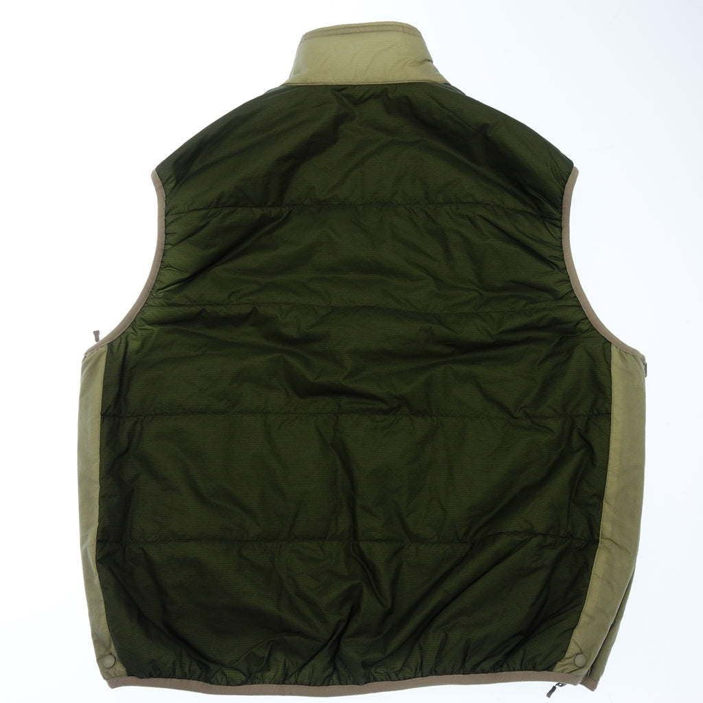 【DAIWA PIER39】ダイワ ピア 39 TECH REVERSIBLE PULLOVER PUFF VEST 22AW OLIVE サイズM