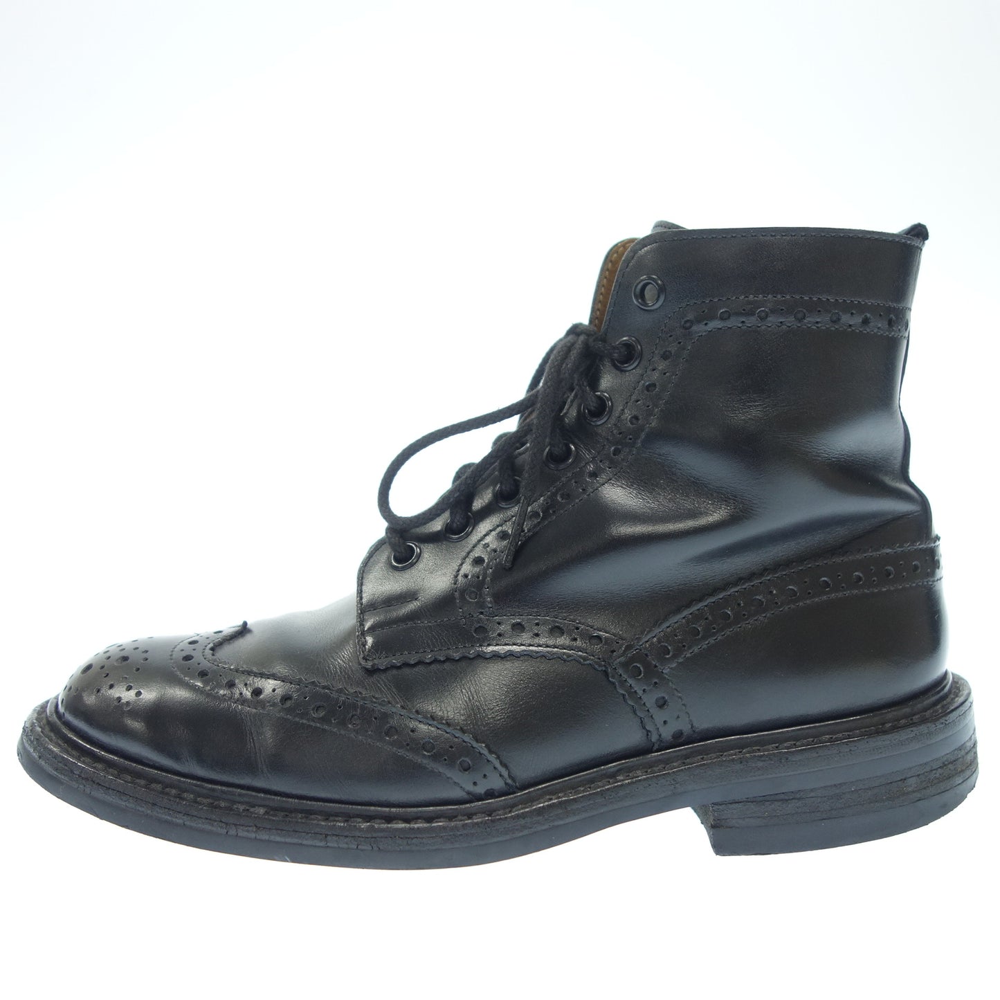 【Tricker's】トリッカーズ M2508 カントリーブーツ カーフ ブラック サイズ UK6.5 ラスト