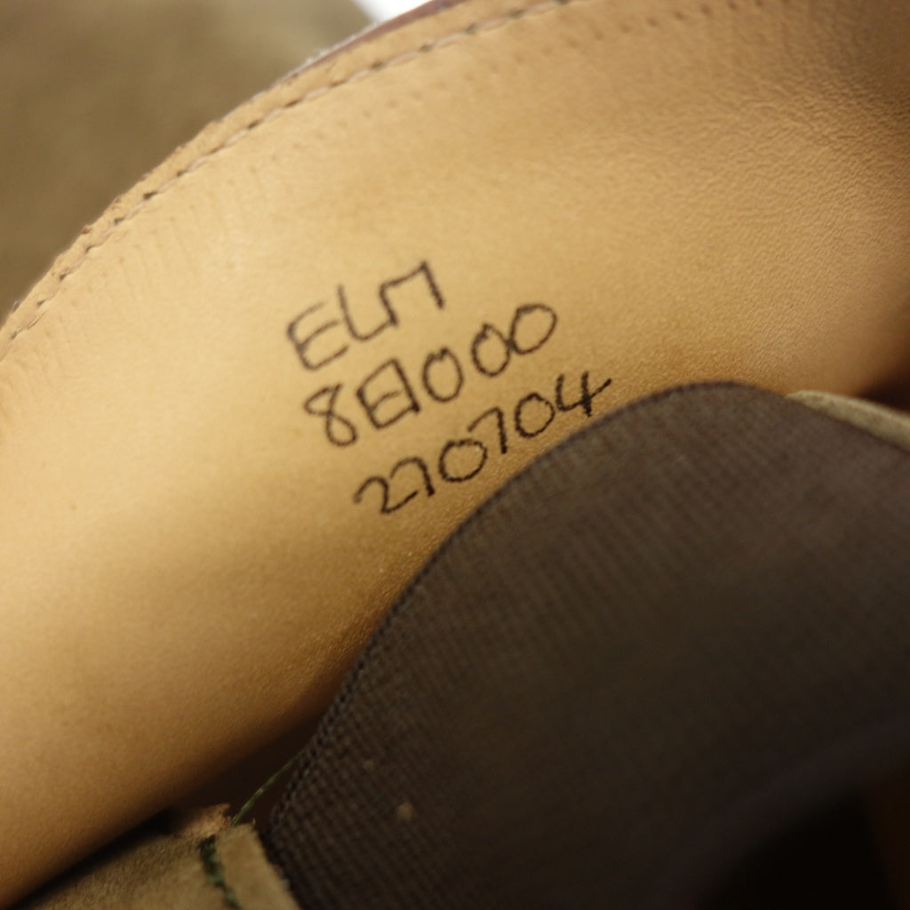 【JOHN LOBB】ジョンロブ ELM スリッポン スエード ベージュ UK8E 7000ラスト