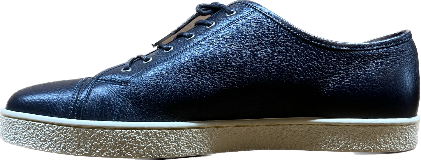 【JOHN LOBB】ジョンロブ LEVAH スニーカー シボレザー ネイビー サイズ UK9