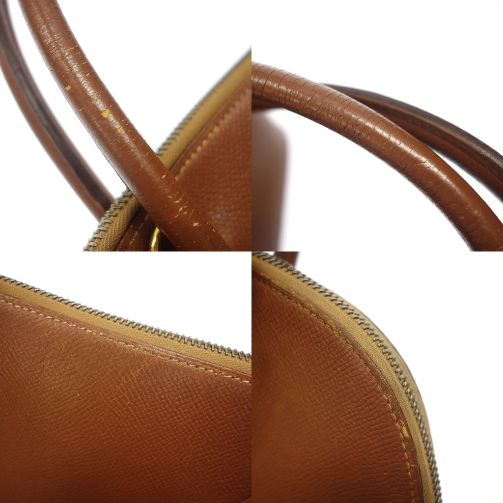 【HERMES】エルメス ハンドバッグ ボリード35 クシュベル ゴールド金具 ○Y刻 ブラウン