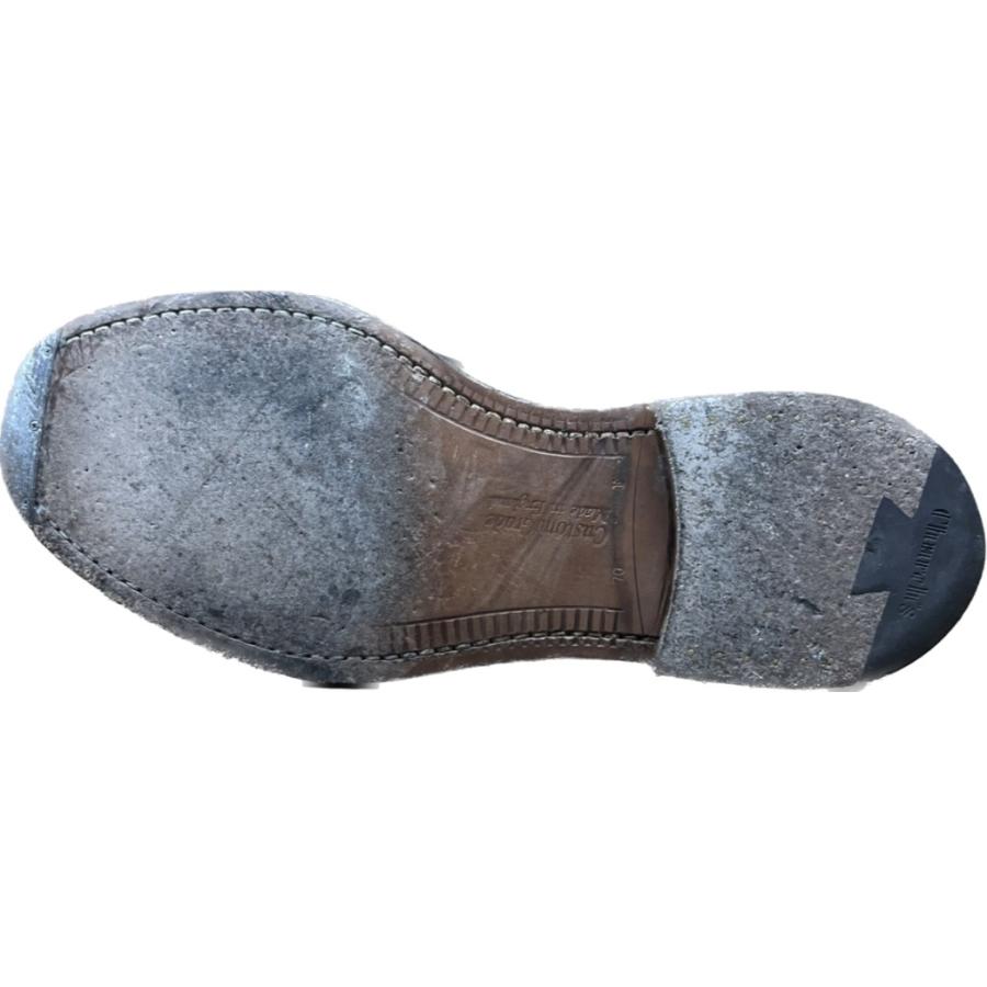 【Church’s】チャーチ LAMBOURN ポリッシュドバインダーカーフ ダブルモンク UK7F